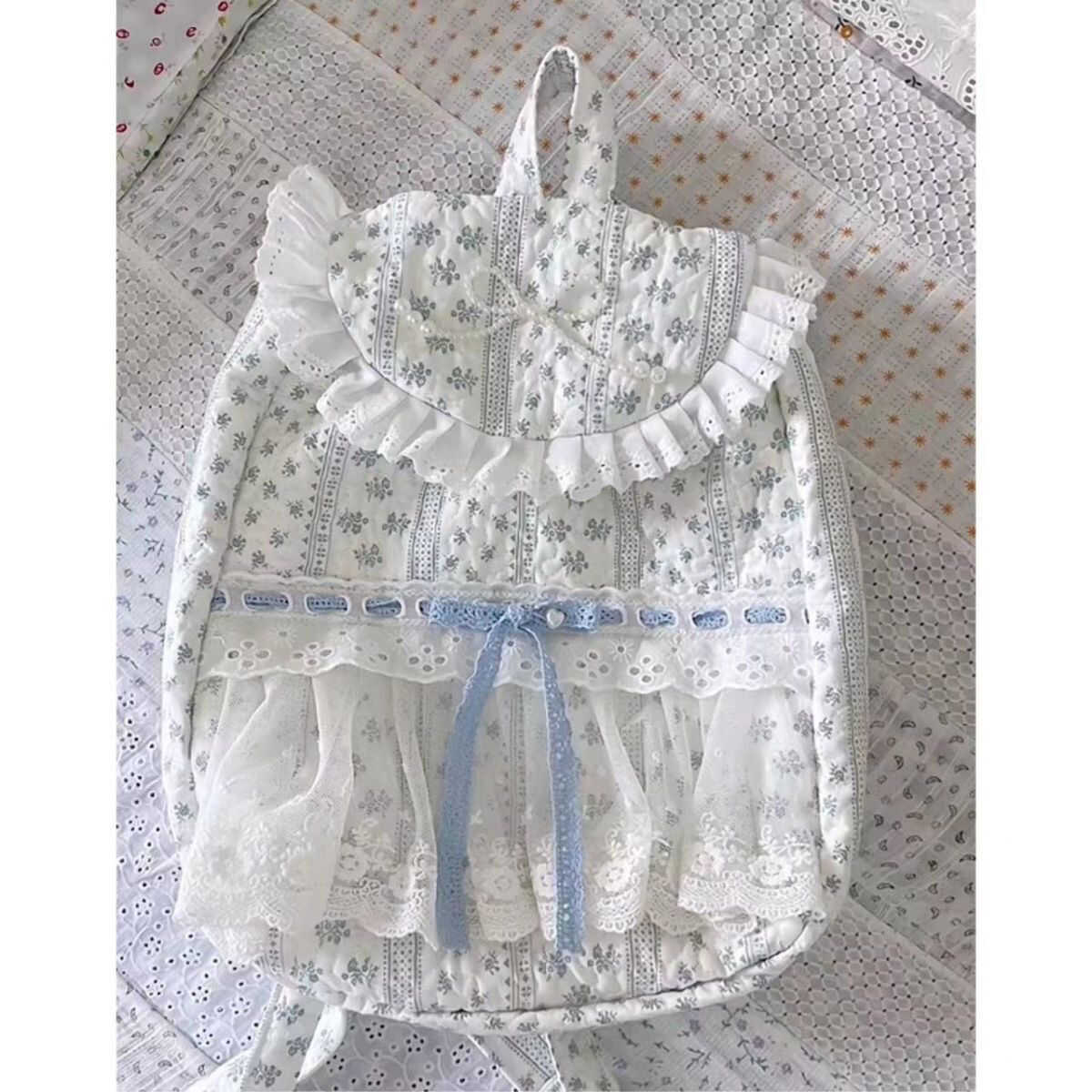 ★NEW in★　レースリュック　マザーズバッグ　大容量旅行バッグ　ベビー用品収納　韓国バッグ