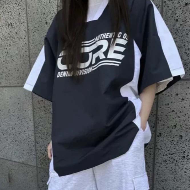 2024夏新作】韓国風レディース服 夏 半袖Tシャツ スポーツ風 トップス おしゃれ 綺麗め 株式会社 SNIFF JAPAN レディース服 |  卸売・ 問屋・仕入れの専門サイト【NETSEA】