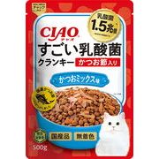 いなばペットフード　CIAO すごい乳酸菌クランキー かつお節入り かつおミックス味 500g