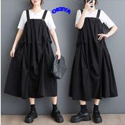レディース服　2024年夏新作　ワンピース　サロペット　ロングワンピース　Aラインワンピース　ファション