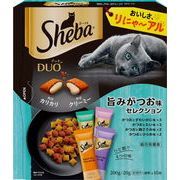 マースジャパンリミテッド　シーバ デュオ 旨みがつお味セレクション 200g