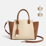 本革 ハンドバッグ レディース 2way 牛革 斜め掛け 革 ビジネス 通勤 レザー ファスナー オフィス