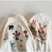 2024夏新作 子供服 韓国風子供服  ベビー服 男女兼用 半袖 トップス Tシャツ