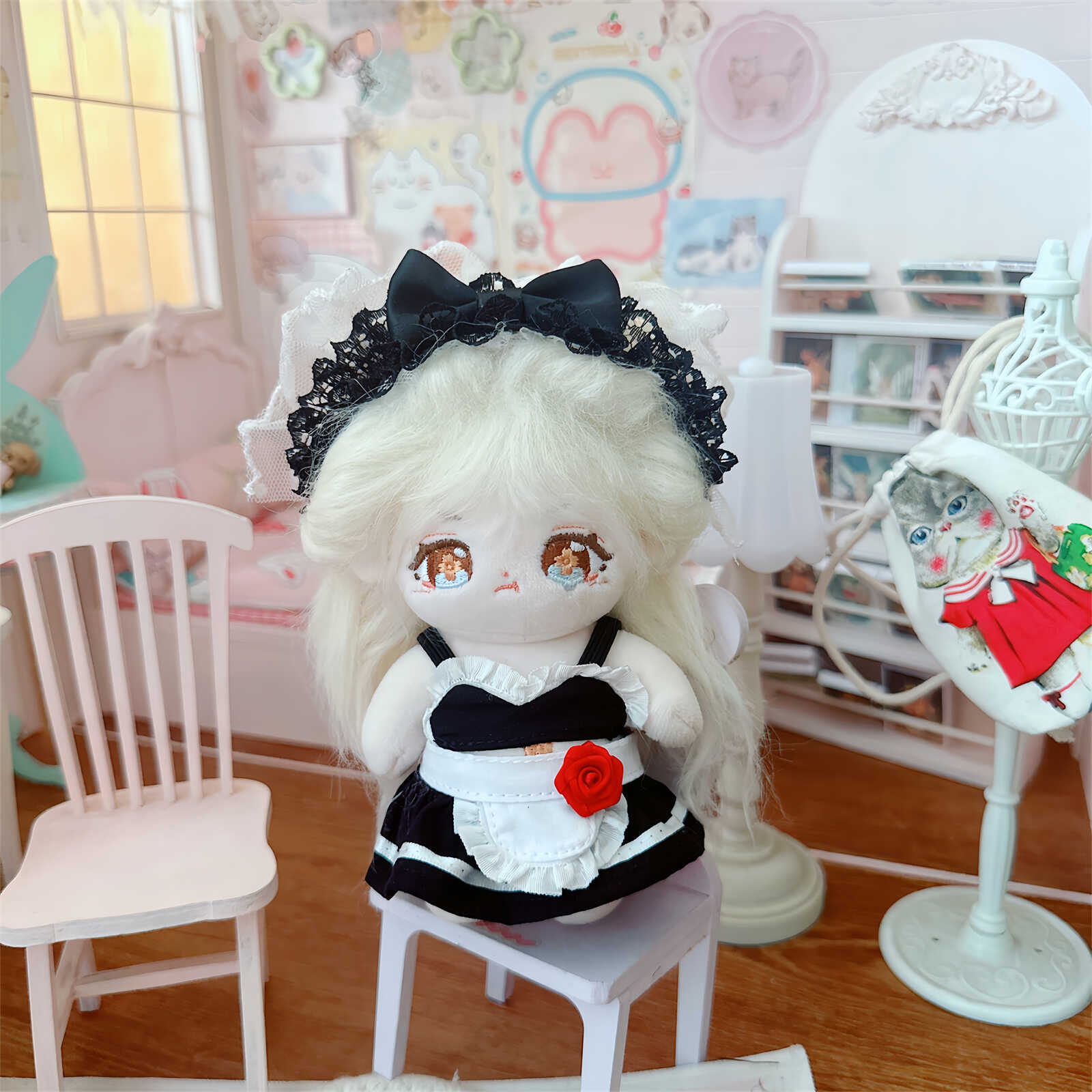 ぬいぐるみ 着せ替えぬいぐるみ 20cm W15 しろくま貯金箱 着せ替え 20cm]着せ替えぬいぐるみ 着せ替え人形