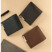 メンズ★財布★2つ折り★ミニバッグ★カード収納★便利★ファッション★コンパクト★全3色