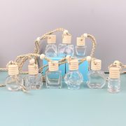 車用香水瓶 アロマテラピー 空のガラス瓶