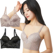 【即納】キュキュっとアンダーすっきりロングノンワイヤブラジャーFine Shape