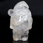 彫刻品 水晶 大黒天 置物 五穀豊穣 家産増進 子孫繁栄 天然石