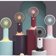 携帯扇風機★充電式 USB ミニファン　卓上扇風機 携帯便利 軽量 小型 ★3段階風量調節★