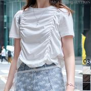【2024新作商品♪】シャーリングTシャツ