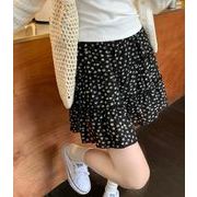 スカート  ハイウェスト   ミニスカート シフォン  Aライン