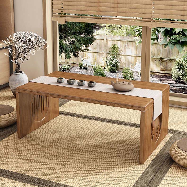 シンプルデザイン　木目調リビングセンターテーブル シンプルデザイン木目調リビングセンターテーブル