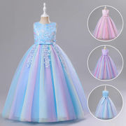 子供ドレス ピアノ発表会 結婚式 キッズ 半袖 夏 フォーマルドレス