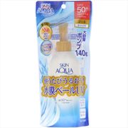スキンアクア　スーパーモイスチャージェル　ポンプ　１４０ｇ 【ロート製薬】 【ＵＶ・日焼け止め】