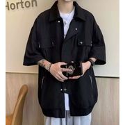 メンズ トップス シャツ カジュアルシャツ 半袖 夏