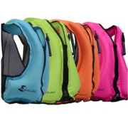 溺死防止 インフレータブル  ライフジャケット 大きな浮力 ベスト  水泳 サーフィンスーツ