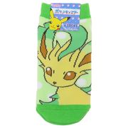 ポケットモンスター キッズソックス リーフィア ドット