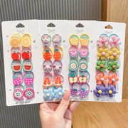 髪飾り★まとめ髪用★ヘアアクセサリー★子供用★キッズ女の子★10枚入り★多色