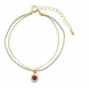 TAK-35-1 ストーンチャームブレス2 レッド