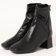 ショートブーツスムーススエード