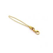 基礎金具/ストラップ金具/ハンドメイドストラップ金具/ゴールド色ストラップ/金運/ネッシー最安値保証
