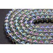 【丸ビーズ】オーロラクォーツ 8mm