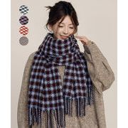 【日本倉庫即納】 大判 マフラー フリンジストール 韓国風