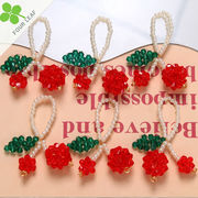 さくらんぼ アクセサリーパーツ アクリル DIY素材 デコパーツ ハンドメイド