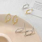 ピアスパーツ ポストピアス ハンドメイド アクセサリーパーツ フレーム 手芸 手作り DIY素材 変形 空枠