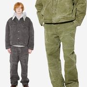 P19813メンズ デニムジャケット ジーンズ セット 上下  欧米風 2024秋新作 ファッション 保温