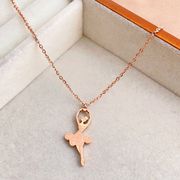 ステンレス製　バレエ少女ネックレス　バレエ関連アクセサリー　バレエ雑貨　バレエネックレス