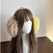 イヤーマフラー 耳当て イヤーマフ 起毛 フェイクファー 秋冬 保温 レディース小物