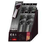 貝印　関孫六　オールステンレス 鋭角ピーラー　極刃　RE-2931　８個入り什器セット