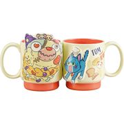 とむとじぇりーごっこ/ペアマグカップ ベーカリー トムとジェリー