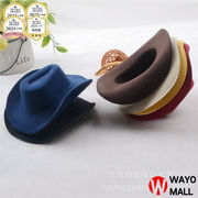 12.5cm ミニハット ぬいぐるみアクセサリー DIY ヘアクリップ デコレーションパーツ 手作り