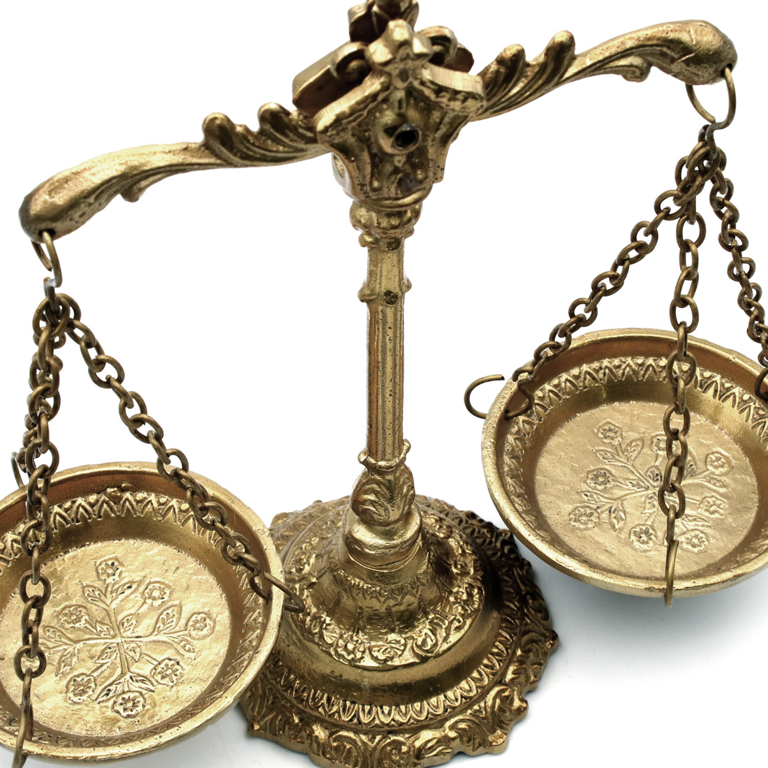 インドアルミ天秤[はかり アンティーク風レトロ 真鍮風父の日2025SSss