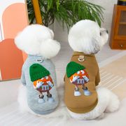 ペット服　犬用服　猫用服　ペット用品　秋冬用ペット服　小型犬服　ペットパーカー