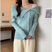 2024年秋冬新作 レディース服  ニットトップス セーター  ニットトップス