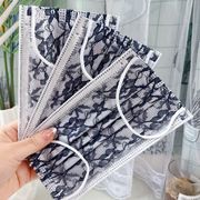 4層のメッシュプリント、使い捨て大人用防護マスク、UVカット付きメルトブローン不織布 防塵 防花粉