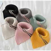 マフラー  付け襟 毛糸 ネックウォーマー  襟