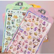 手芸diy用デコレーション 手帳用 貼り付け★粘着シール★立体キャラクターシール シール