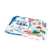 クリンクル　おそうじシート 電子レンジ冷蔵庫用20枚　ノベルティ　粗品　ギフト　販促品