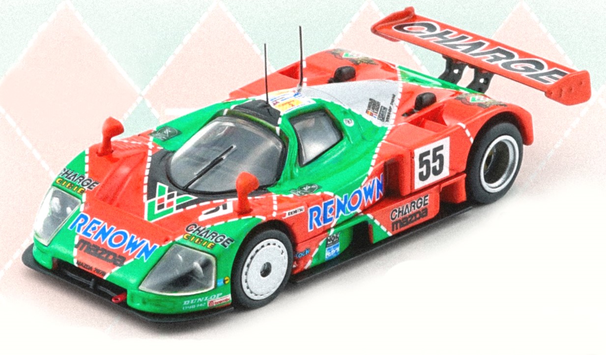 Amazon | ◎HPIミラージュ 1/43 マツダ 787B（＃55） 1991 LE