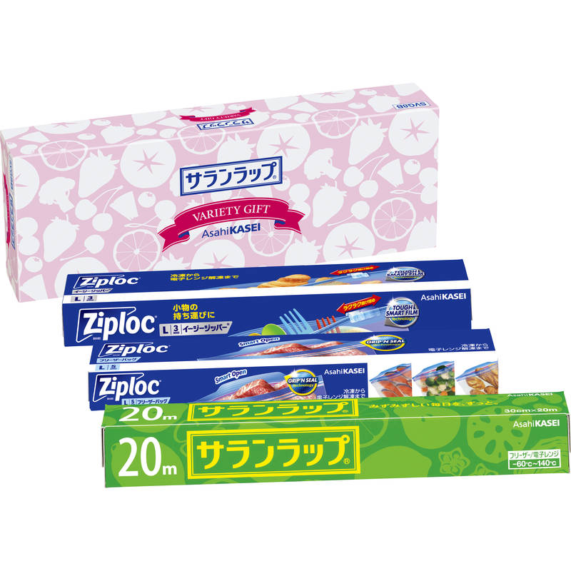 （4月より値上げ）旭化成 サランラップ バラエティギフト8 SVG8B