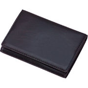 グロワール メモホルダー付名刺入れ 合皮製 GLN1054B ブラック