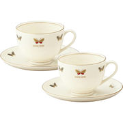 ハナエモリ CHO ペアカップ＆ソーサーセット MB6400-1