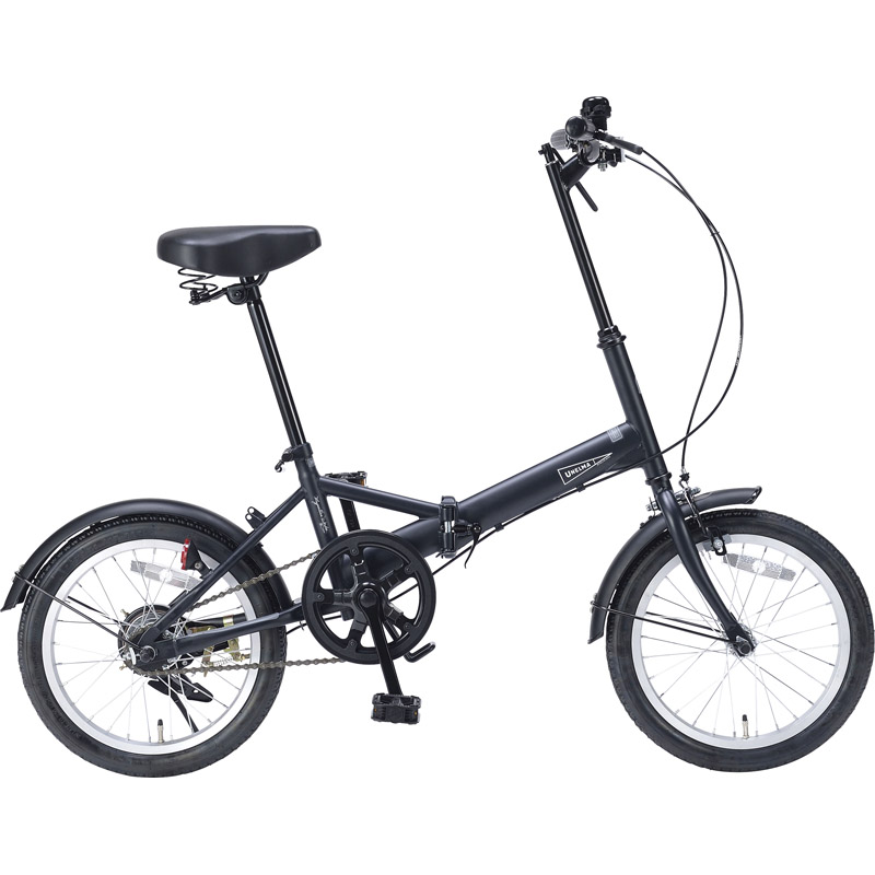 マイパラス 16インチ折りたたみ自転車 ミスティネイビー MF101-NV