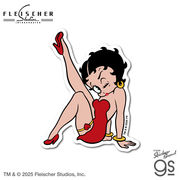 BETTY BOOP(TM) ダイカットステッカー ポーズ02 ベティー ブープ(TM) アメリカ キャラクター グッズ BTY002