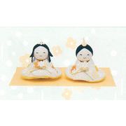 【ご紹介します！安心の日本製！ころんとかわいいお雛様！】(小)ぽかぽかひな