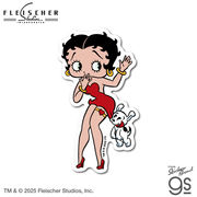 BETTY BOOP(TM) ダイカットステッカー ベティー＆パジー(TM) ベティー ブープ(TM) キャラクター BTY004